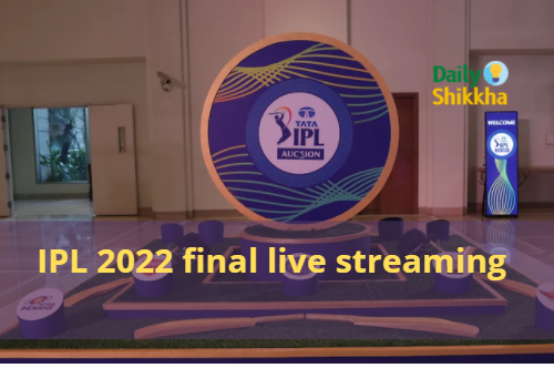 IPL 2022 final live streaming