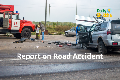 Report on Road Accident