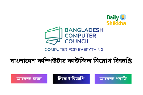 বাংলাদেশ কম্পিউটার কাউন্সিল নিয়োগ বিজ্ঞপ্তি