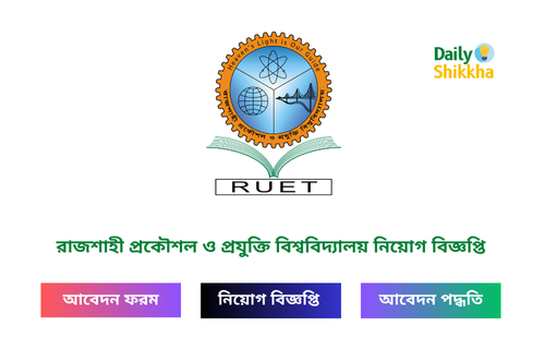 রাজশাহী প্রকৌশল ও প্রযুক্তি বিশ্ববিদ্যালয় নিয়োগ বিজ্ঞপ্তি