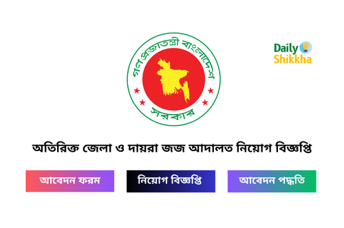 Additional Courts of District and Sessions Judges Job Circular