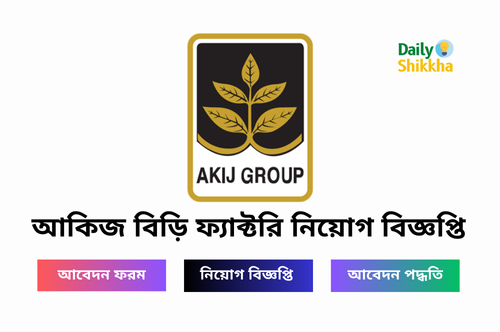 Akij Biri Factory Limited Job Circular