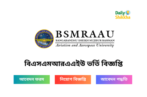 বিএসএমআরএএইউ ভর্তি বিজ্ঞপ্তি