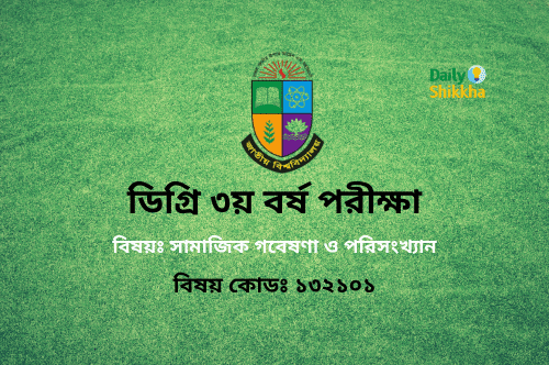 ডিগ্রি ৩য় বর্ষ সমাজকর্ম ৫ম পত্র সাজেশন ২০২৫ (উত্তরসহ pdf) 1 Degree 3rd Year Social Work 5th Paper Suggestion